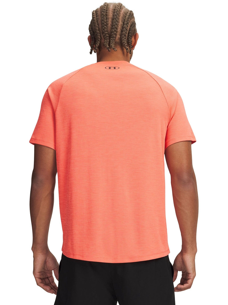 POLERA M/C HOMBRE TECH TEXTURED ROJO UNDER ARMOUR - 2