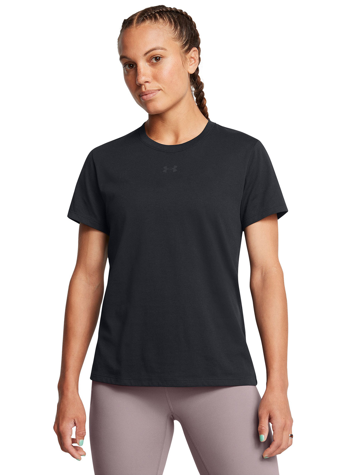 POLERA M/C MUJER SIMPLE BRANDED NEGRO UNDER ARMOUR - 4