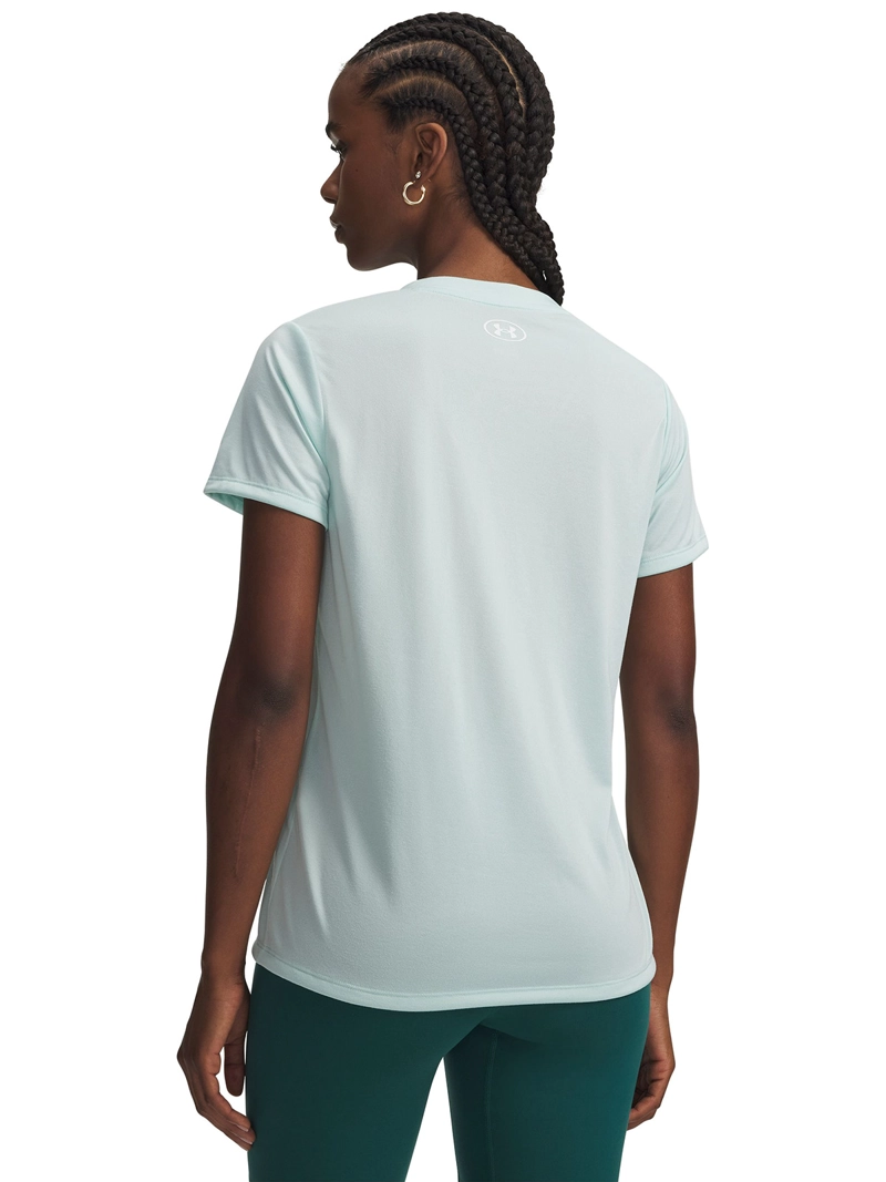 POLERA M/C MUJER TECH VERDE UNDER ARMOUR - 2