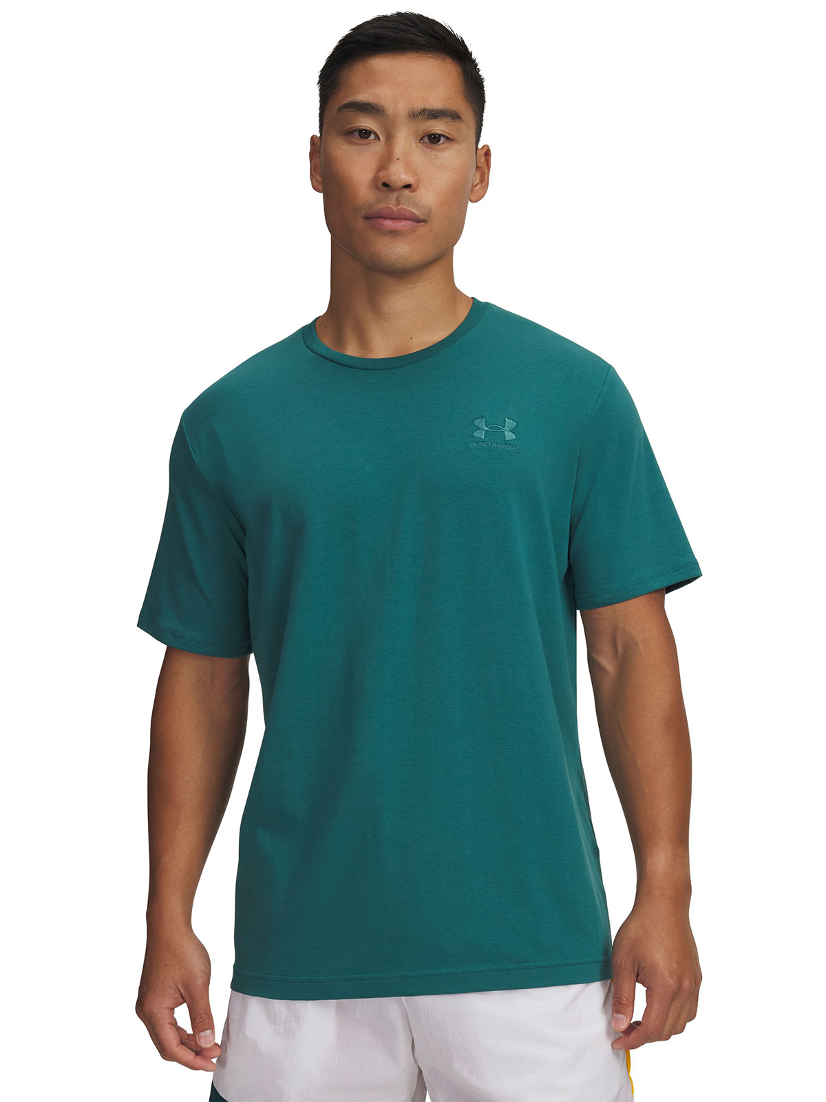 POLERA M/C HOMBRE ICON  VERDE UNDER ARMOUR - 1