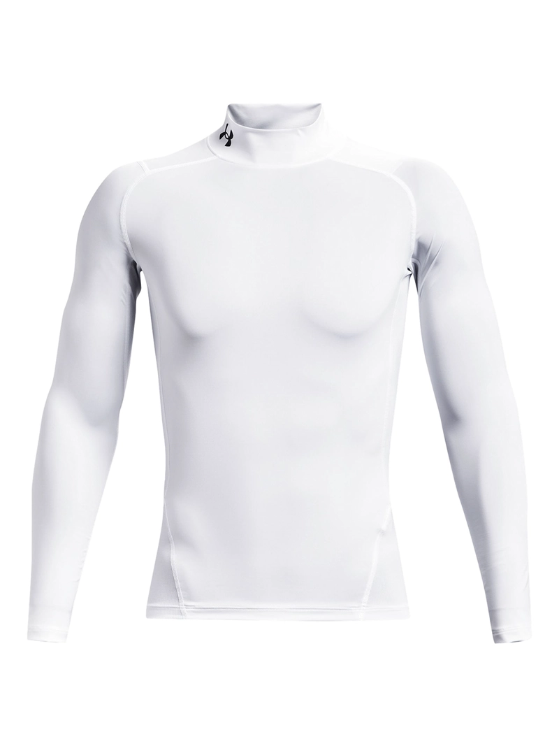 PRIMERA CAPA SUPERIOR HOMBRE HEATGEAR MOCK BLANCO UNDER ARMOUR - 1