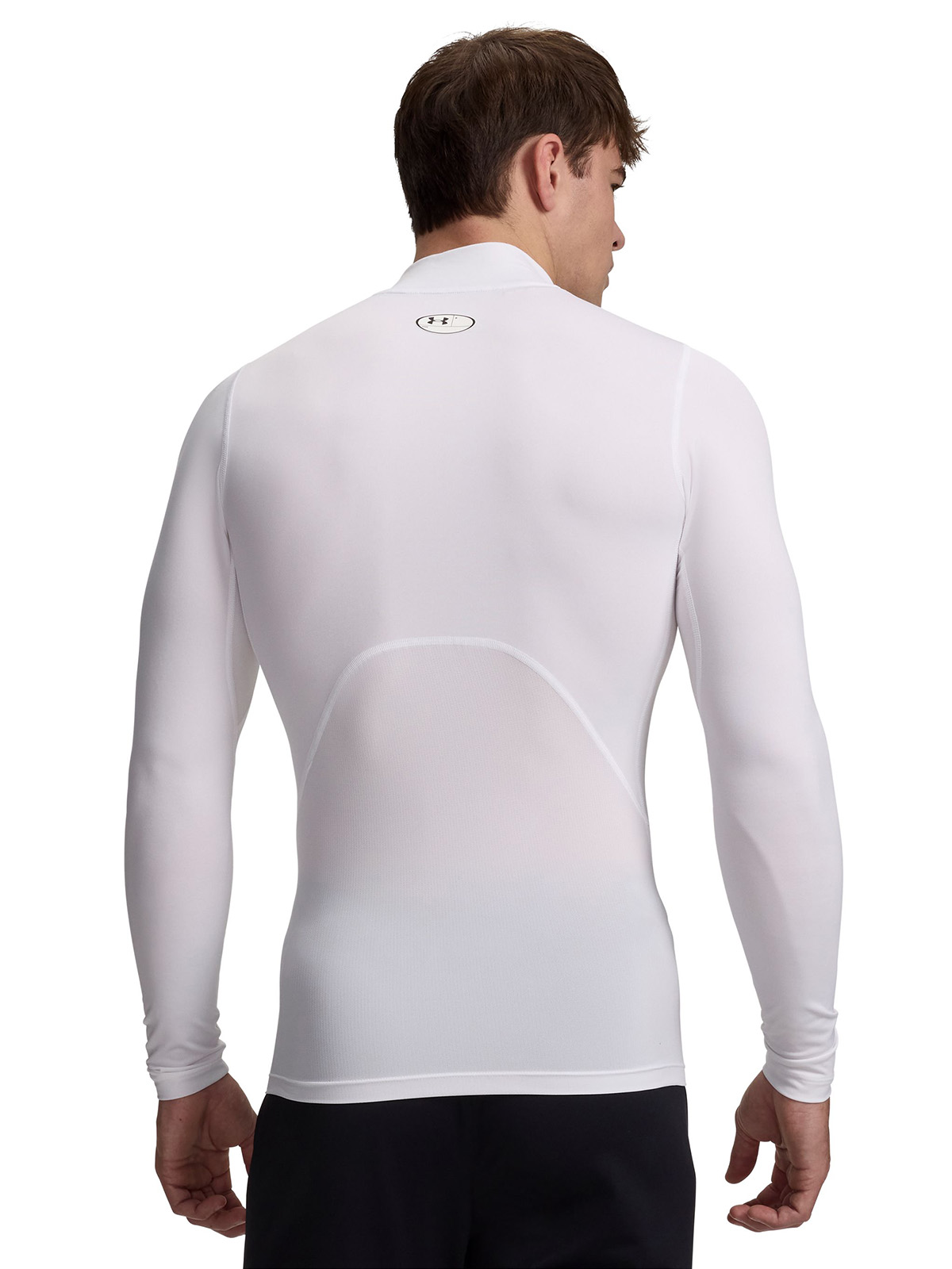 PRIMERA CAPA SUPERIOR HOMBRE HEATGEAR MOCK BLANCO UNDER ARMOUR - 5
