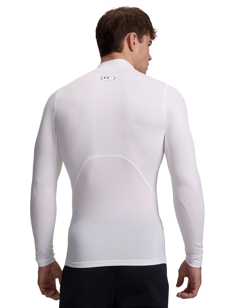 PRIMERA CAPA SUPERIOR HOMBRE HEATGEAR MOCK BLANCO UNDER ARMOUR - 5
