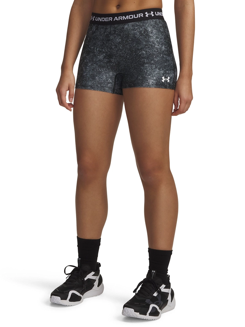 UNDER ARMOUR CALZA MUJER HEATGEAR PRINTY NEGRO UNDER ARMOUR
