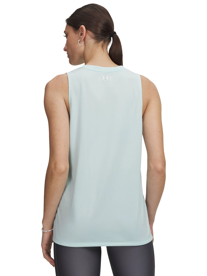 POLERA S/M MUJER TECH TANK SOLIDS VERDE UNDER ARMOUR - 2