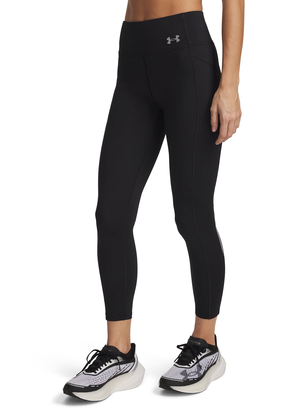 CALZA MUJER VELOCITI ANKLE TIGHTS NEGRO UNDER ARMOUR - 1