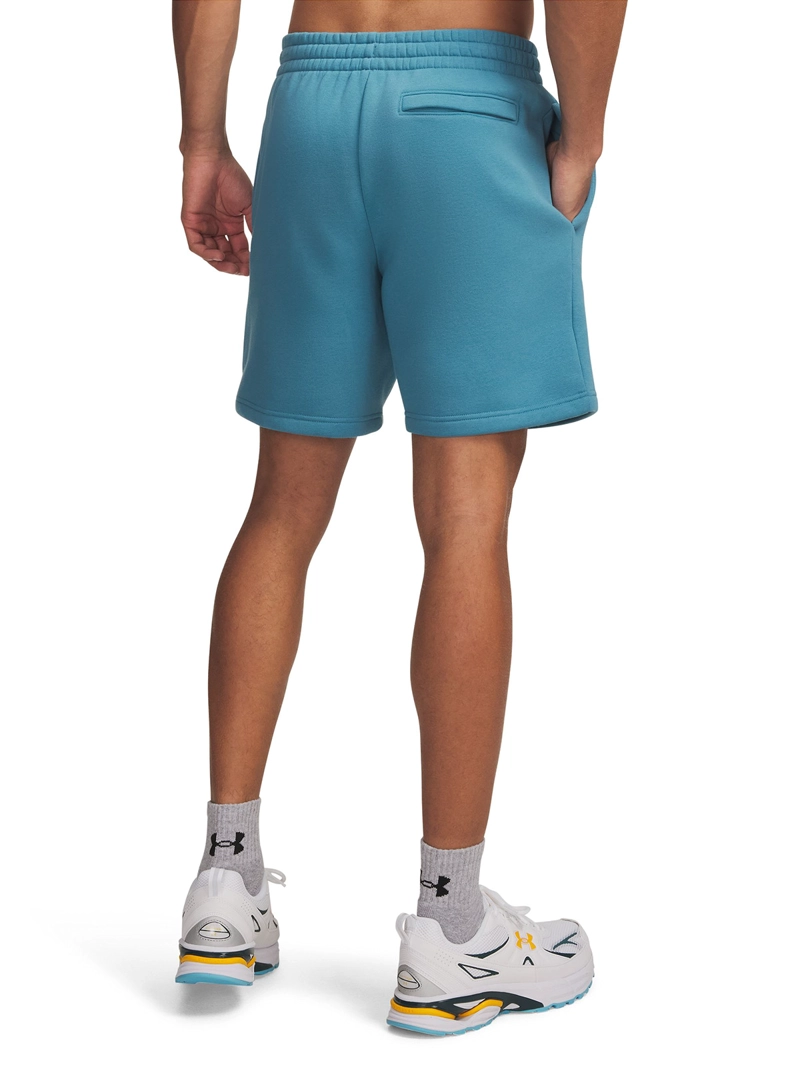 SHORT HOMBRE ICON FLEECE CREW AZUL UNDER ARMOUR - 2