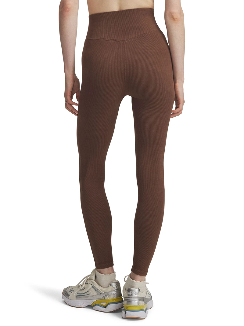 CALZA MUJER SEAMLESS COTTON LEGGINGS CAFE  UNDER ARMOUR - 2