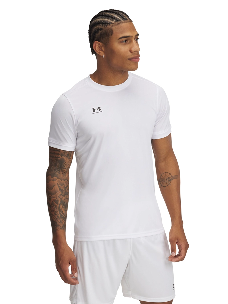 POLERA M/C HOMBRE CHALLENGER JERSEY POLERA BLANCO UNDER ARMOUR - 1