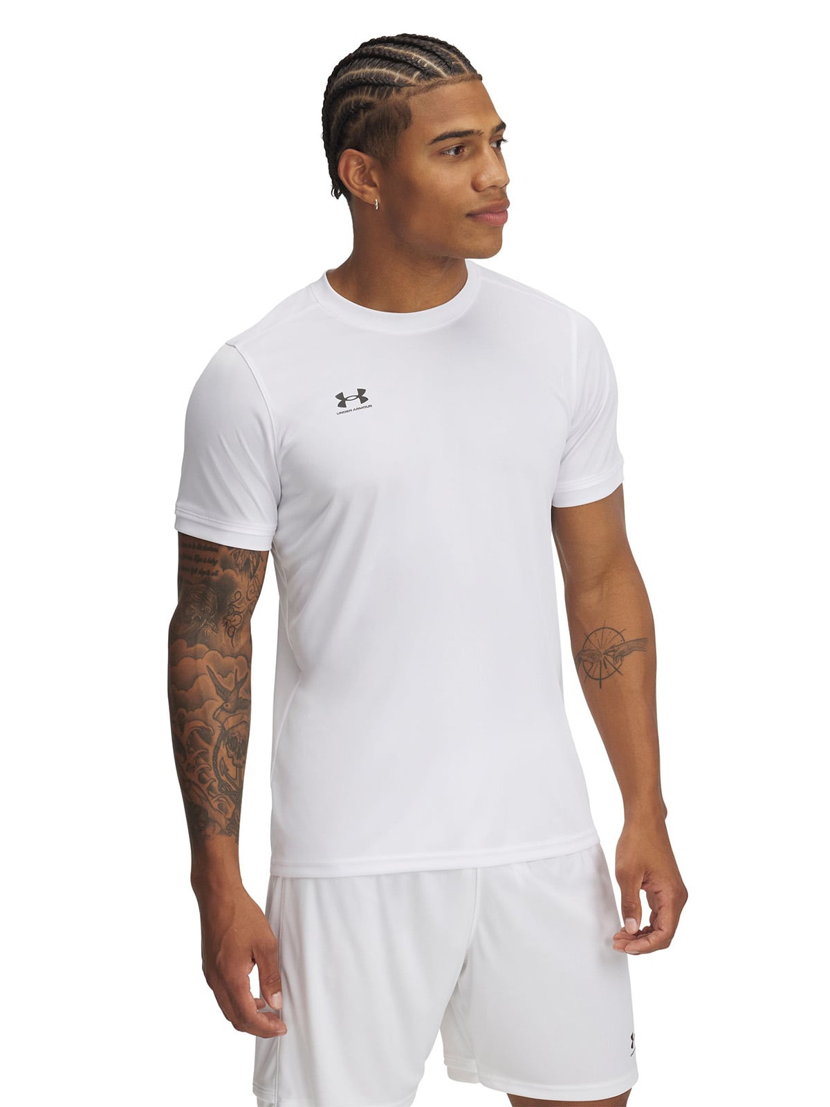 POLERA M/C HOMBRE CHALLENGER JERSEY POLERA BLANCO UNDER ARMOUR - 1