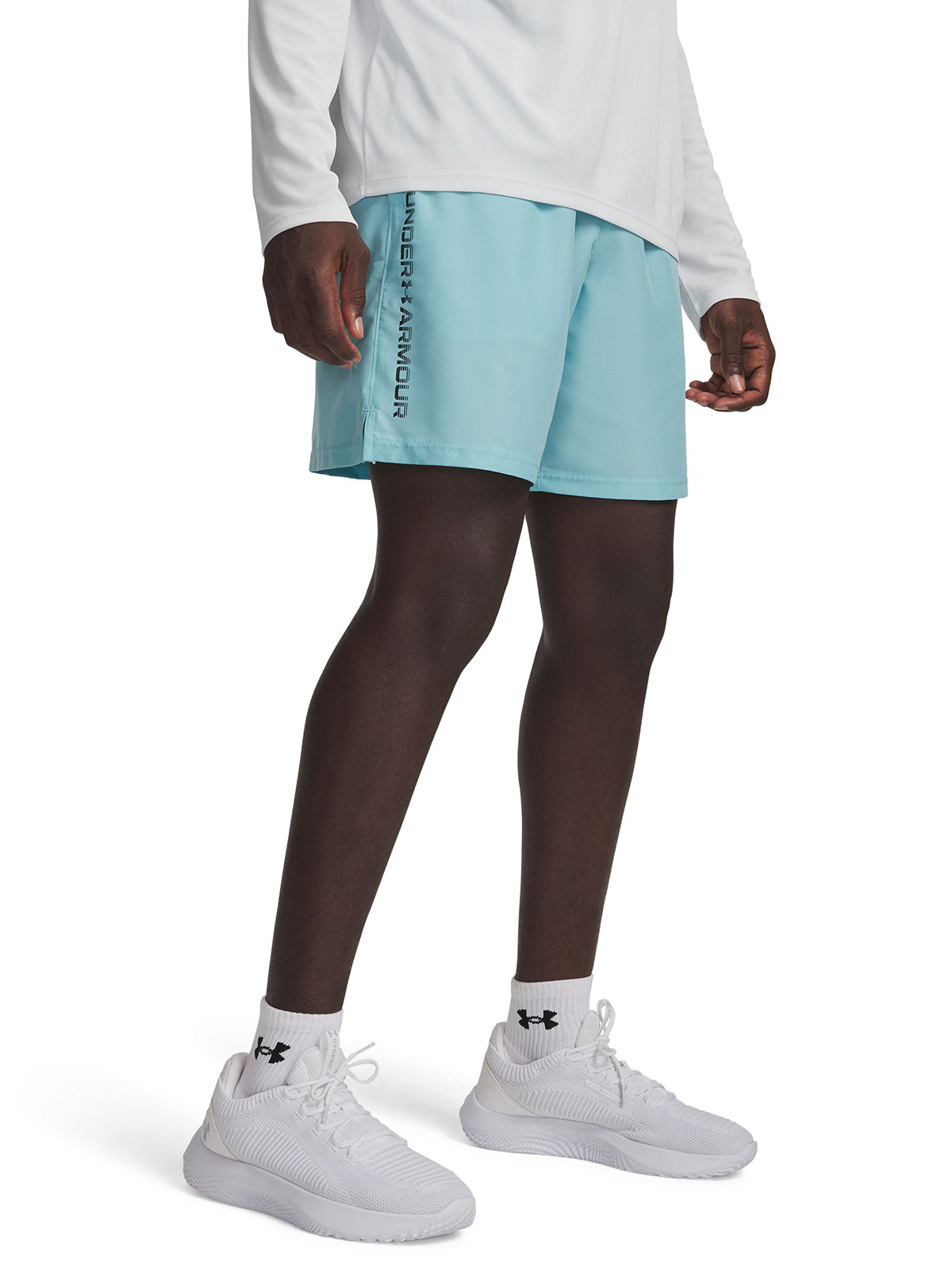 UNDER ARMOUR SHORT AZUL HOMBRE TECH WOVEN WORDMARK UNDER ARMOUR