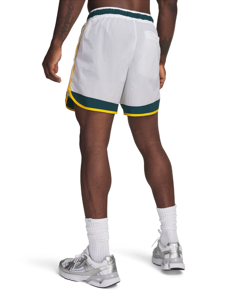 SHORT HOMBRE ICON WOVEN TRACK BLANCO UNDER ARMOUR - 2