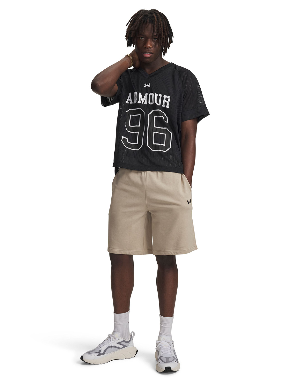 SHORT HOMBRE RIVAL LIGHTWEIGHT CAFE  UNDER ARMOUR - 4