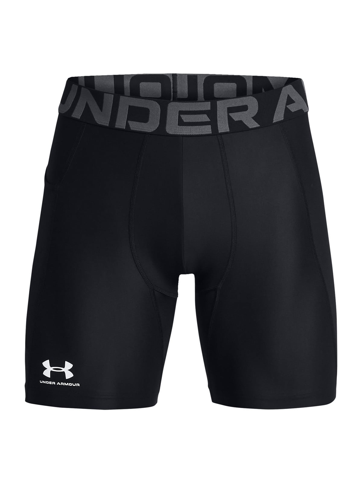 CALZA HOMBRE HEATGEAR ARMOUR CORTA NEGRO UNDER ARMOUR - 1