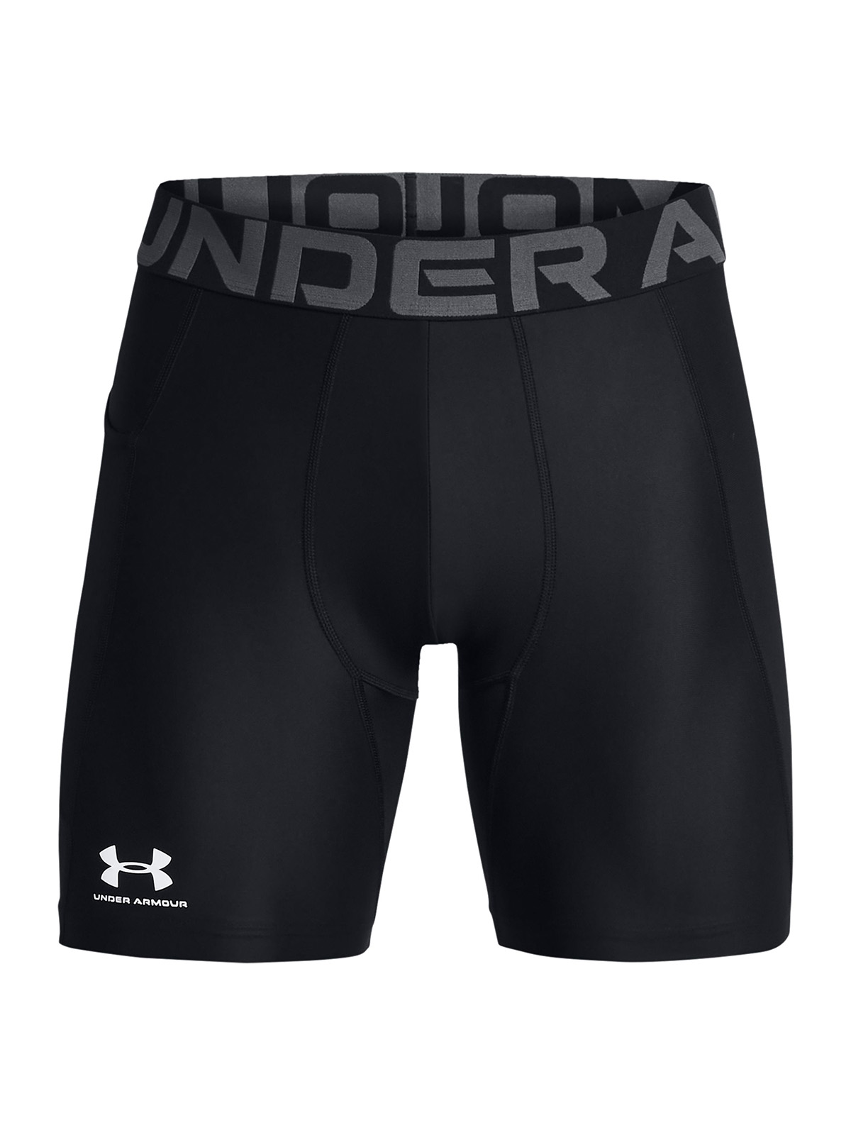 CALZA HOMBRE HEATGEAR ARMOUR CORTA NEGRO UNDER ARMOUR - 1