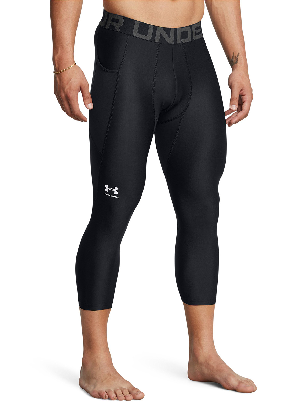 PRIMERA CAPA INFERIOR HOMBRE HEATGEAR INFERIOR 3/4 NEGRO UNDER ARMOUR - 4