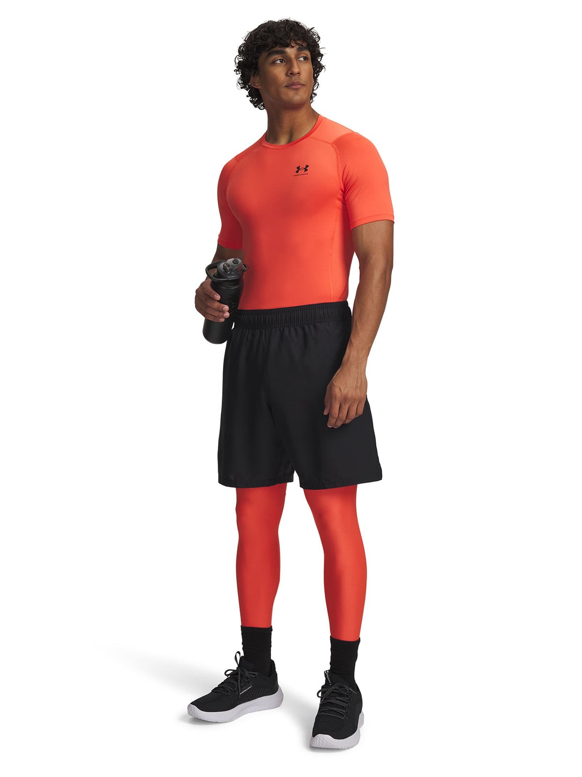 SHORT HOMBRE TECH WOVEN WORDMARK NEGRO UNDER ARMOUR - 4