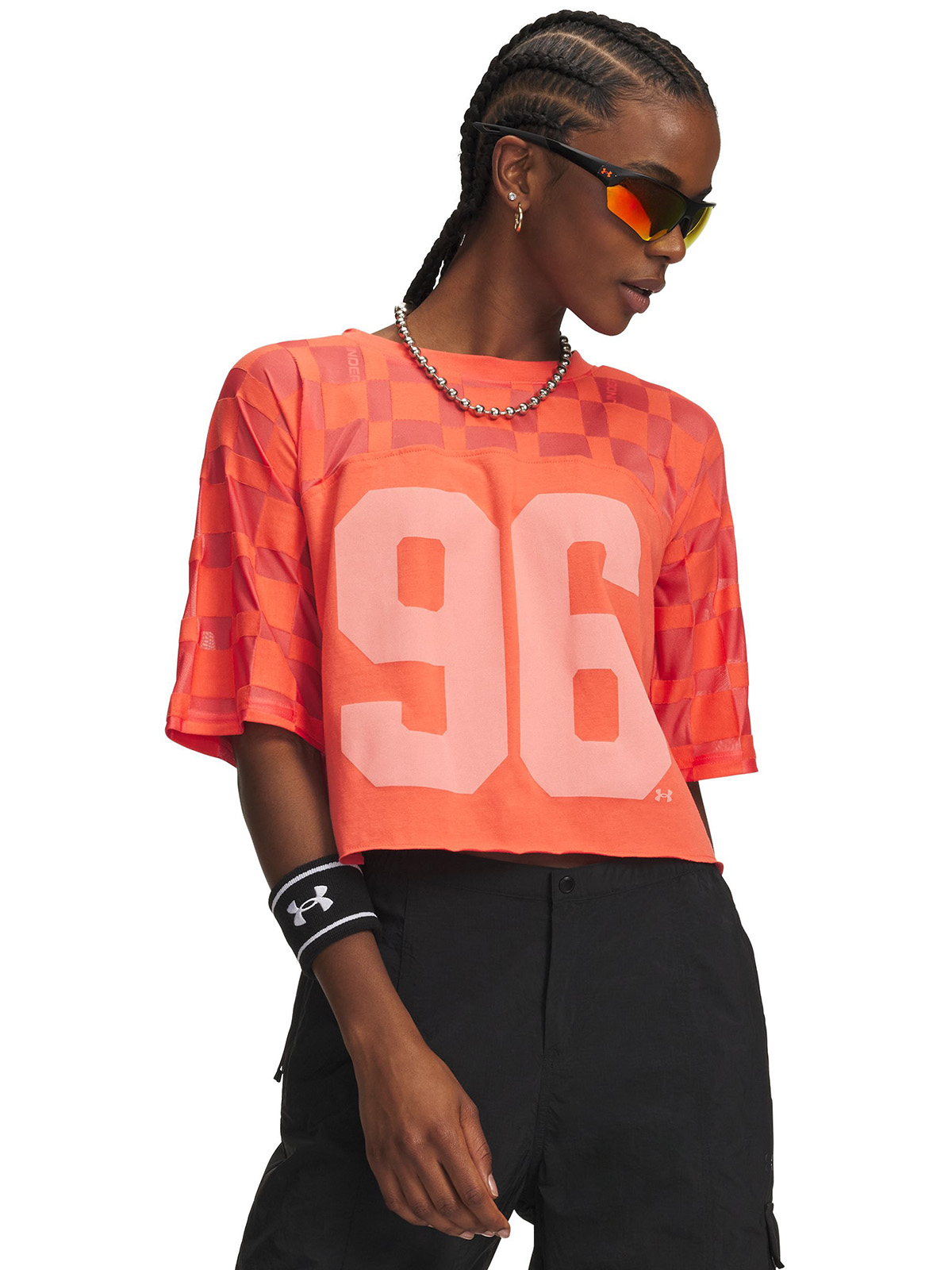 UNDER ARMOUR POLERA M/C MUJER BURNOUT 96 ROJO UNDER ARMOUR