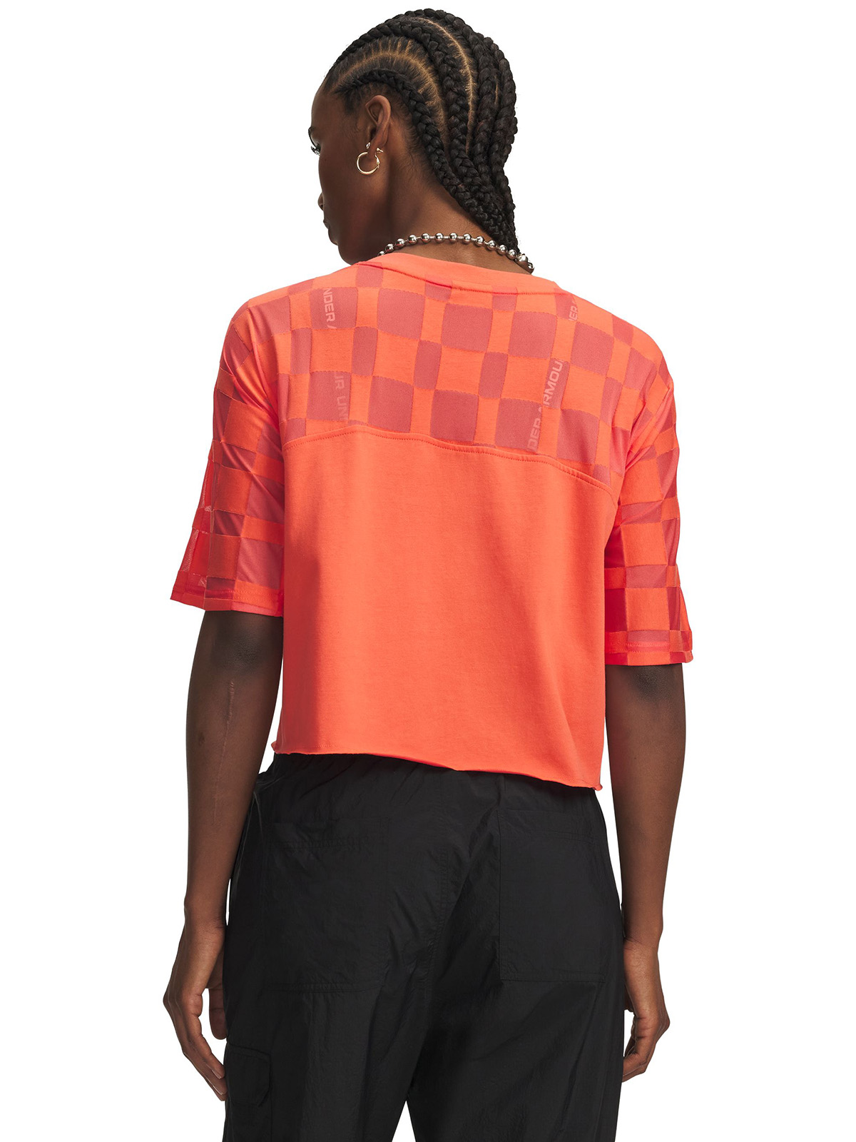 POLERA M/C MUJER BURNOUT 96 ROJO UNDER ARMOUR - 2