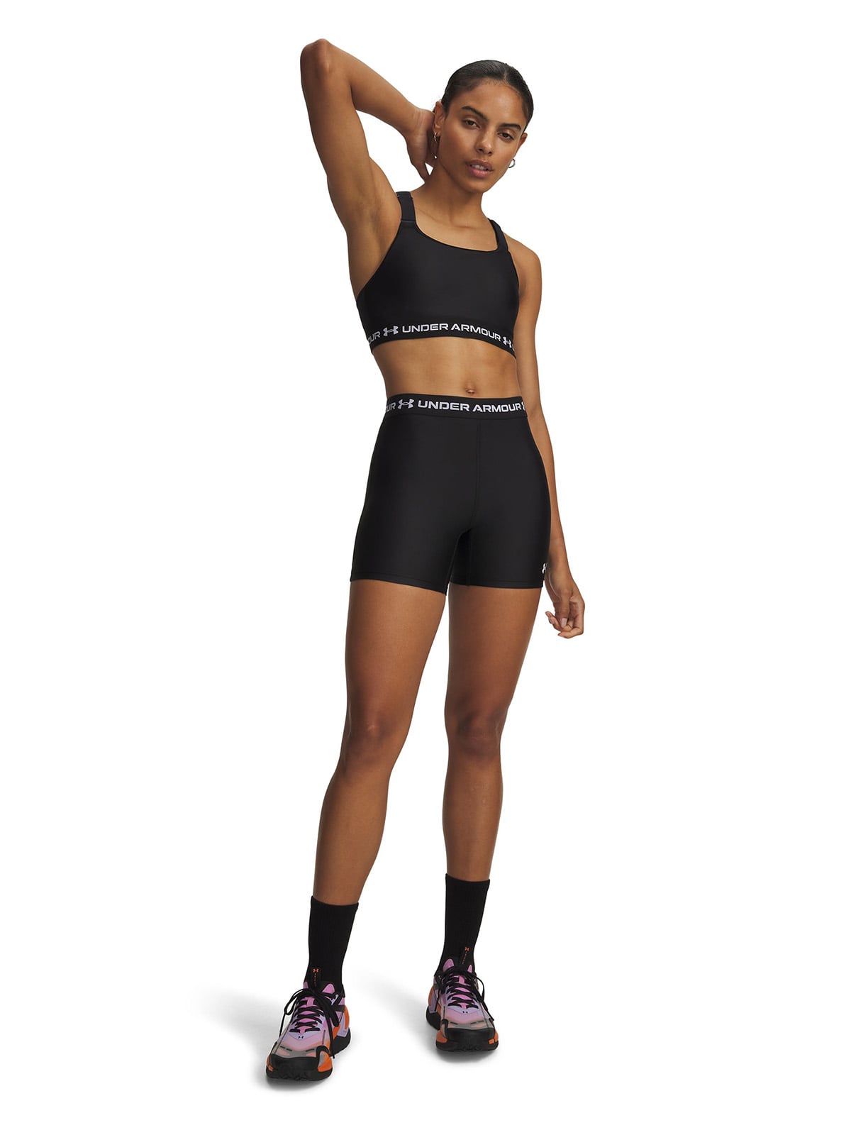 CALZA MUJER HEATGEAR MIDDY NEGRO UNDER ARMOUR - 4