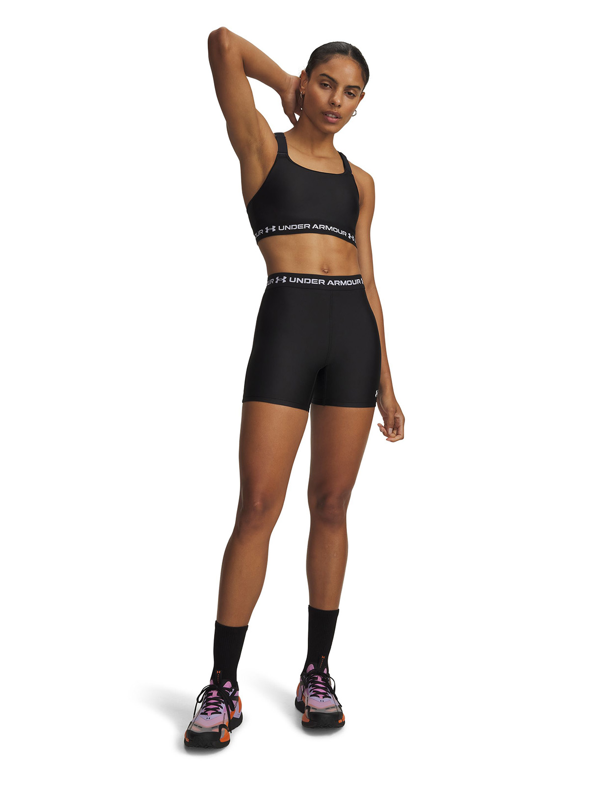 CALZA MUJER HEATGEAR MIDDY NEGRO UNDER ARMOUR - 4