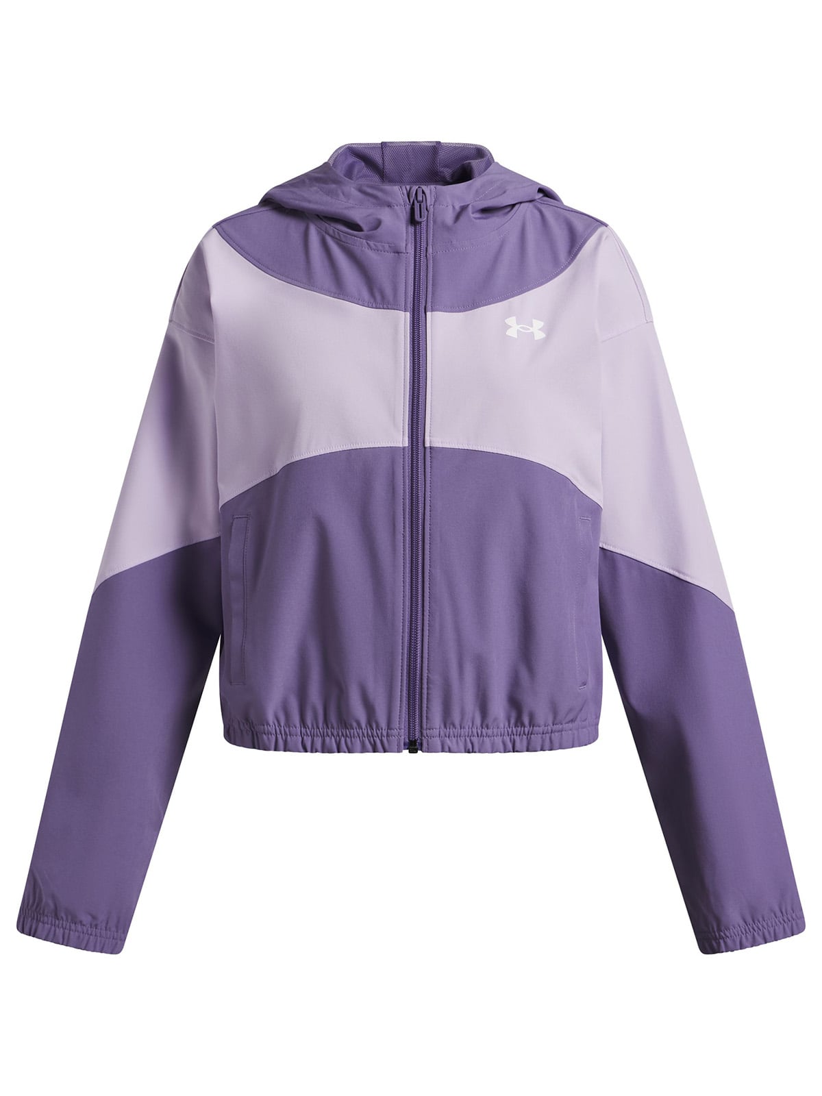 UNDER ARMOUR CHAQUETA NIÑA RIVAL WOVEN HD MORADO UNDER ARMOUR