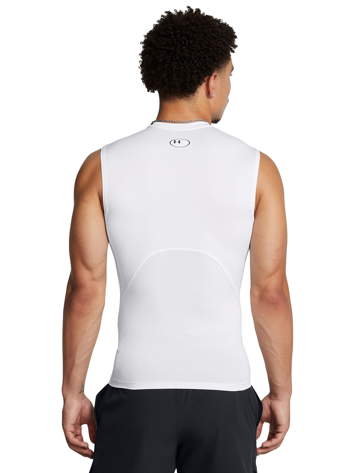 PRIMERA CAPA SUPERIOR HOMBRE HEATGEAR SUPERIOR BLANCO UNDER ARMOUR - 5
