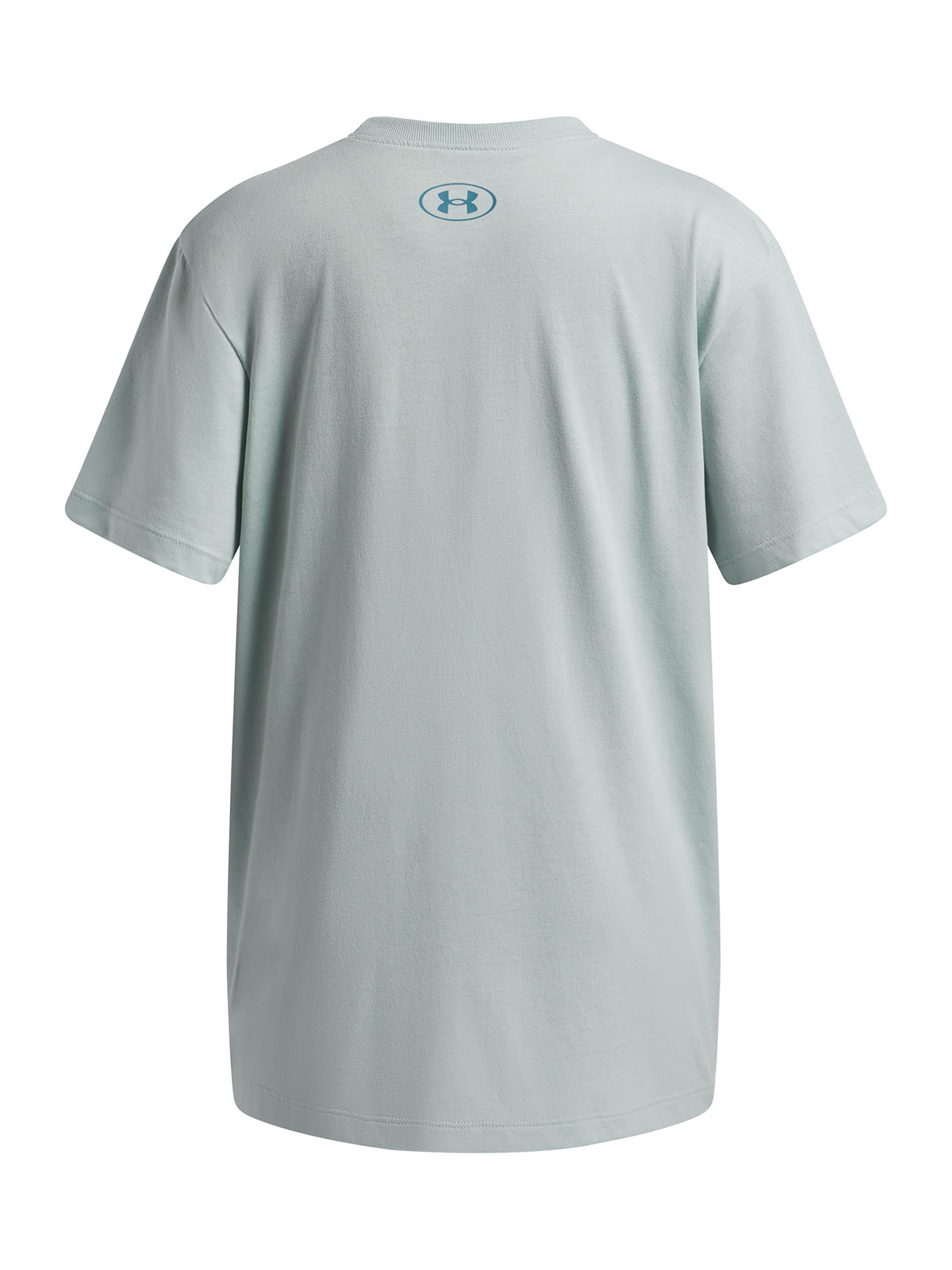 POLERA M/C NIÑA G BLOCK LOGO OS SS AZUL UNDER ARMOUR - 2