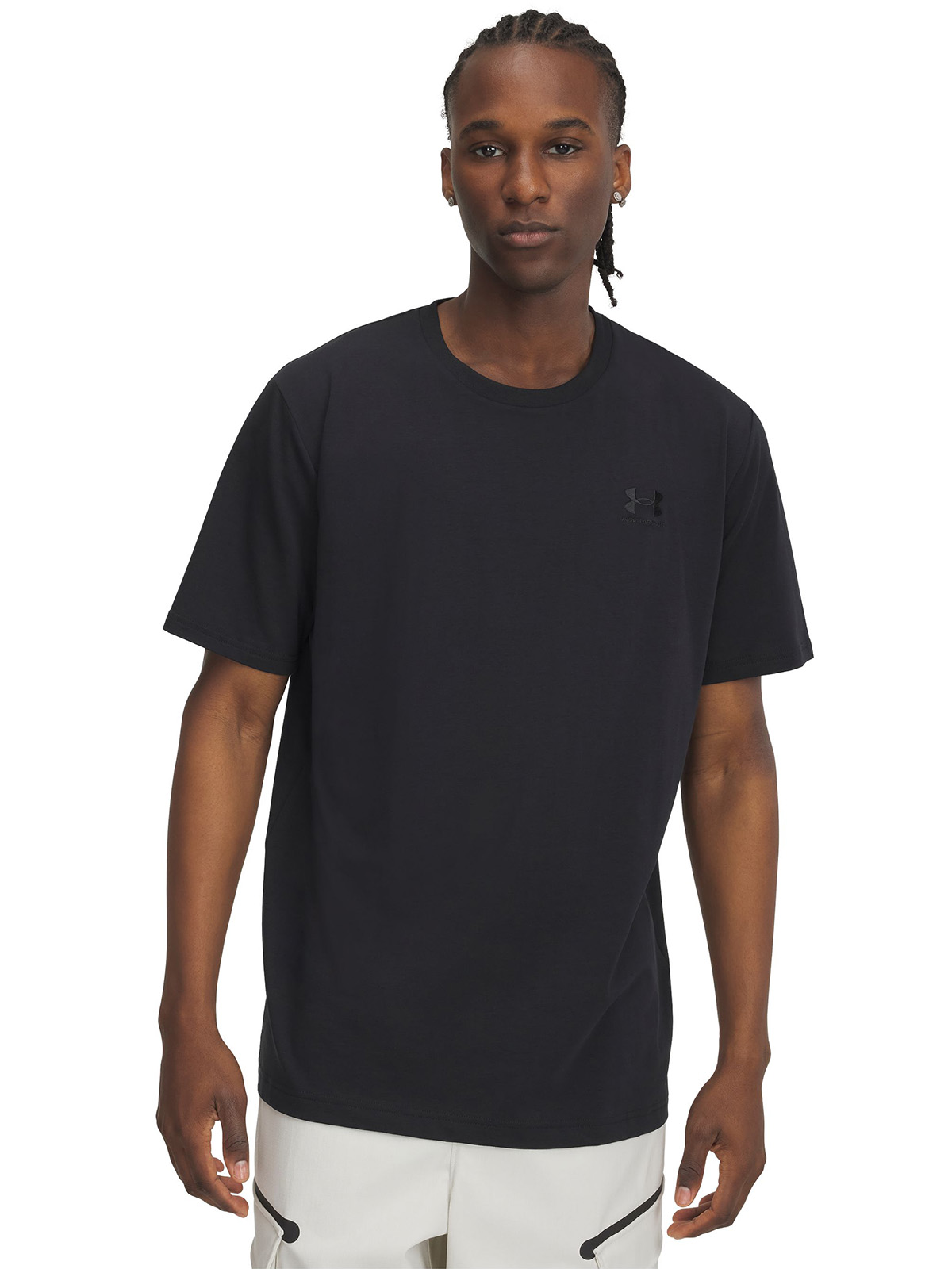 UNDER ARMOUR POLERA M/C HOMBRE ICON NEGRO UNDER ARMOUR