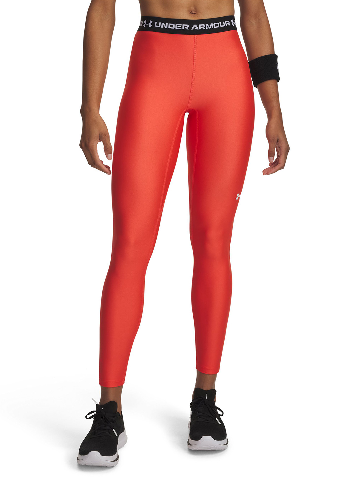 CALZA MUJER HEATGEAR LEGGING ROJO UNDER ARMOUR - 1