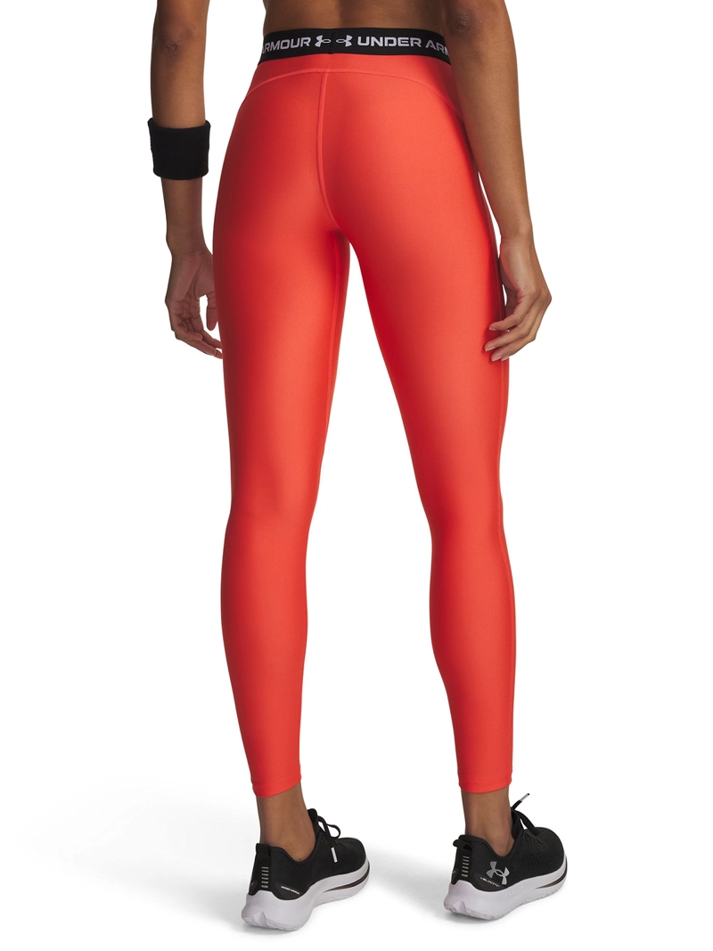 CALZA MUJER HEATGEAR LEGGING ROJO UNDER ARMOUR - 2