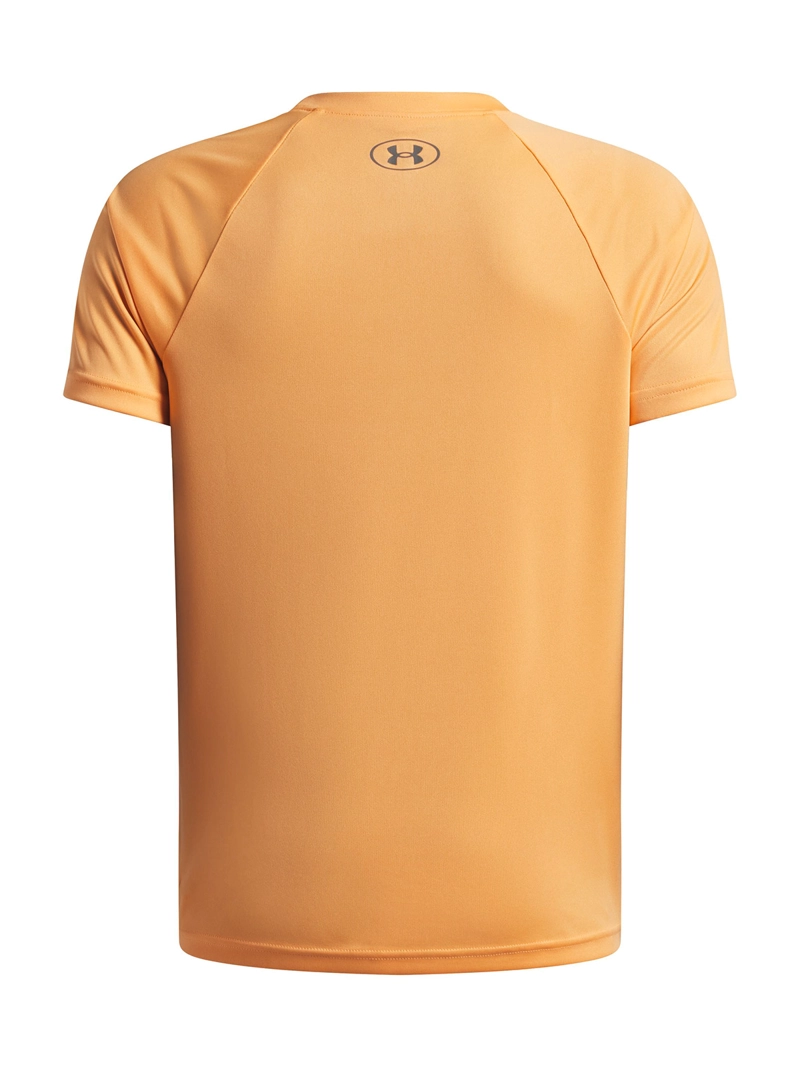 POLERA M/C NIÑO TECH HYBRID PRINT POLERA NARANJO UNDER ARMOUR - 2