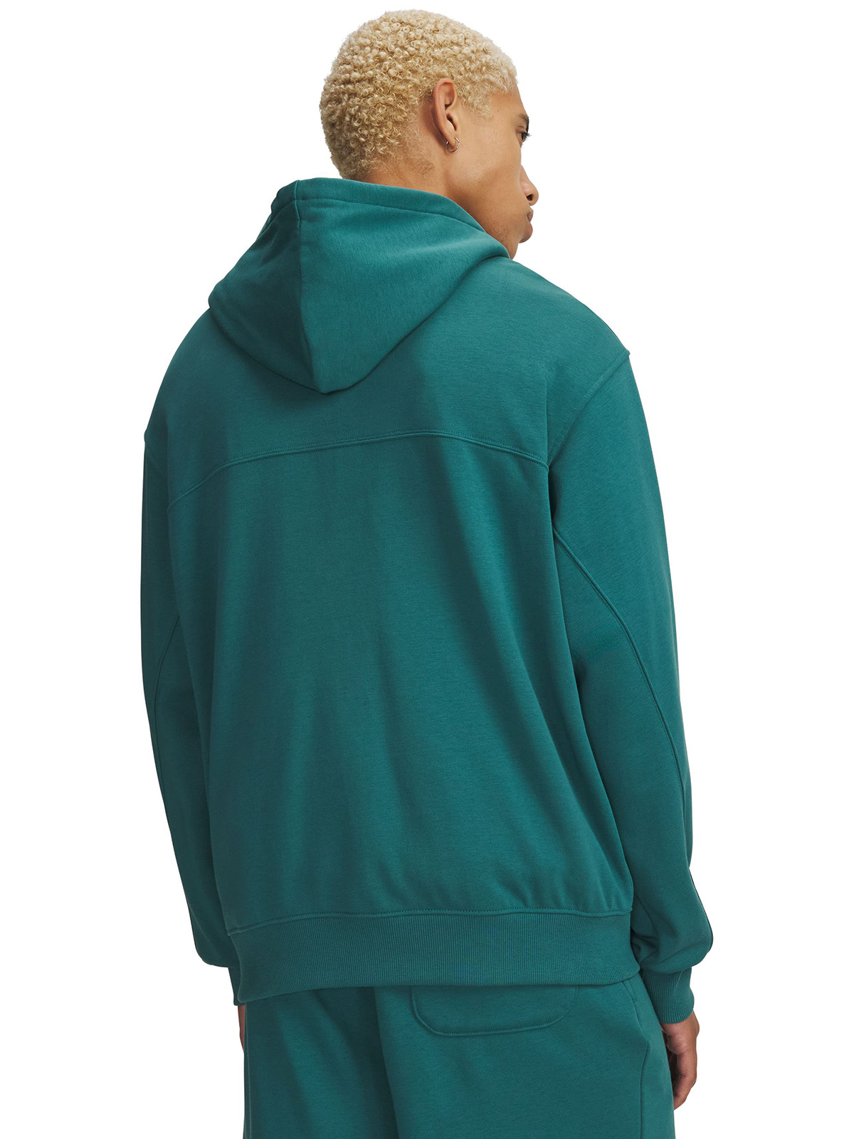 POLERON HOMBRE RIVAL LIGHTWEIGHT FULL ZIP VERDE UNDER ARMOUR - 2