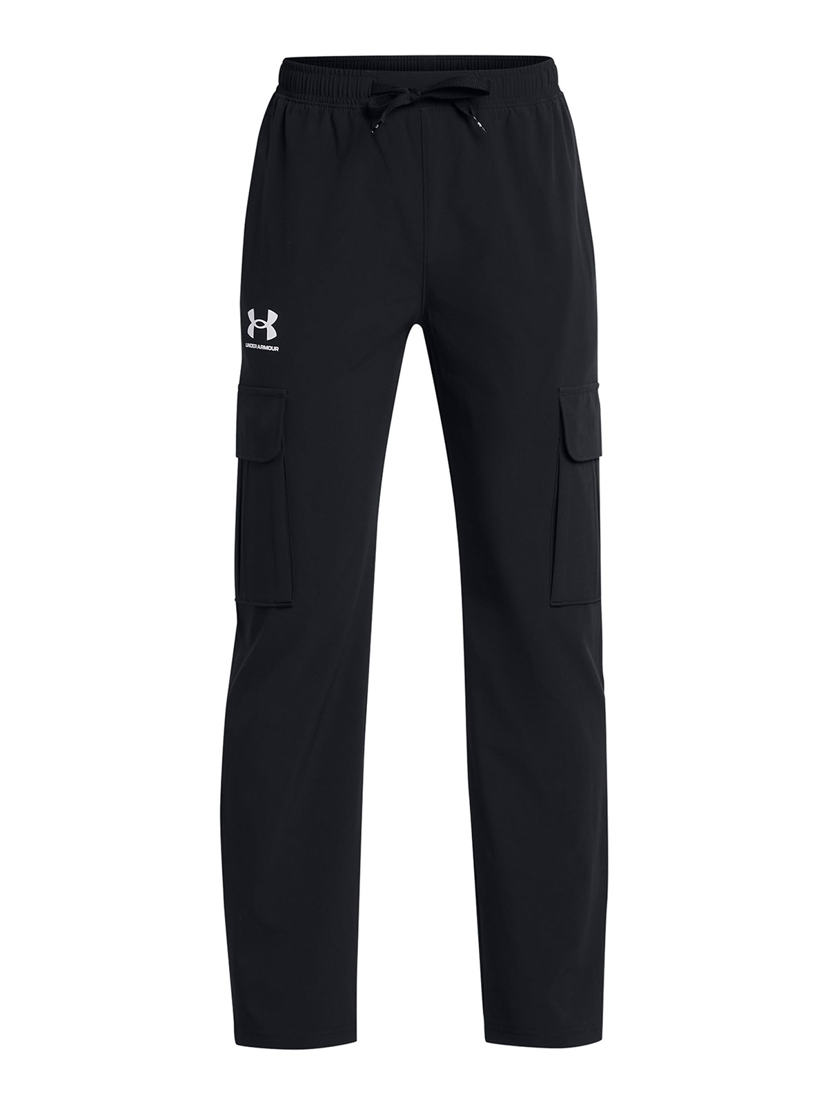PANTALON NIÑO ICON WOVEN NEGRO UNDER ARMOUR - 1