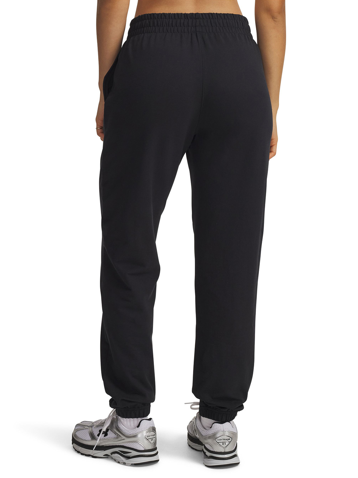 JOGGER MUJER SPORT TERRY NEGRO UNDER ARMOUR - 2