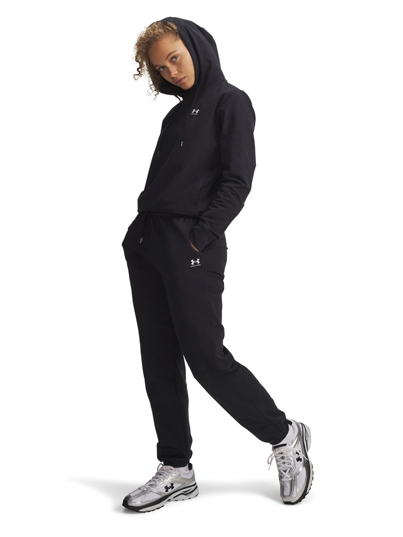 JOGGER MUJER SPORT TERRY NEGRO UNDER ARMOUR - 4