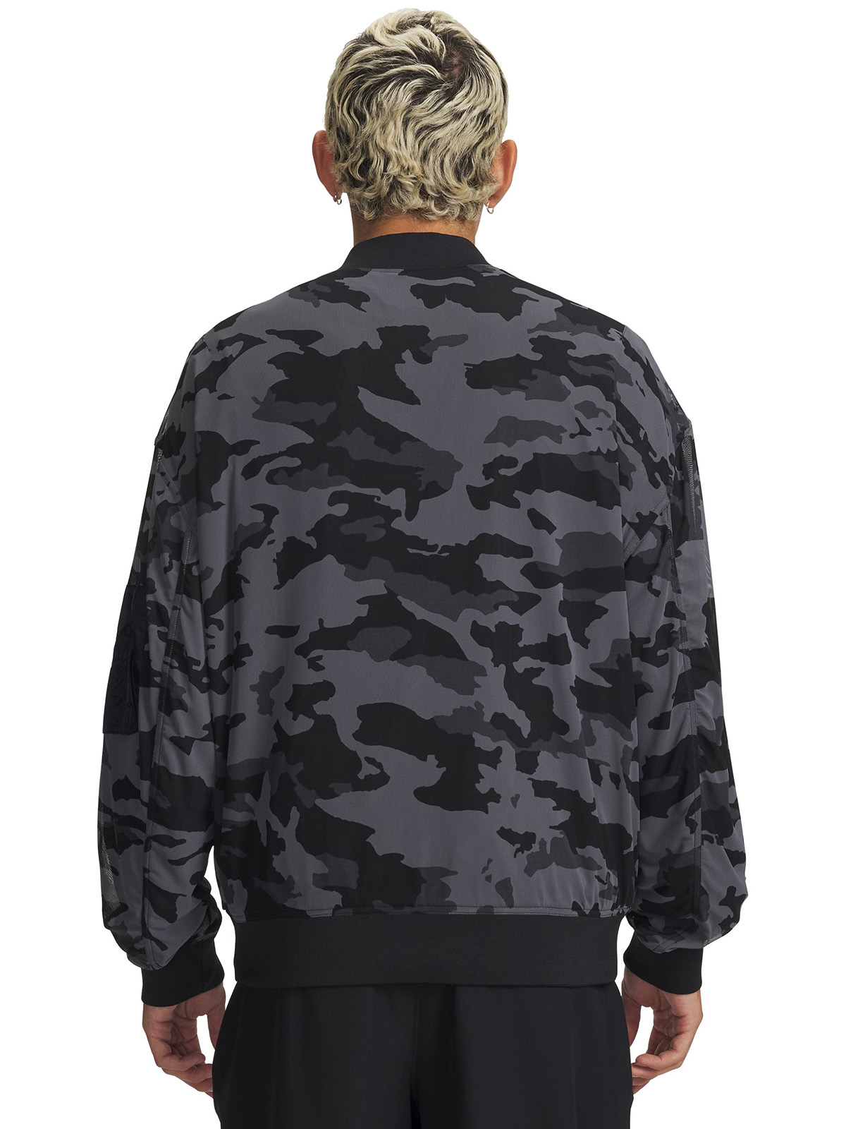 CHAQUETA HOMBRE SU MESH BOMBER NEGRO UNDER ARMOUR - 2
