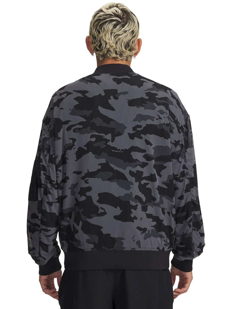 CHAQUETA HOMBRE SU MESH BOMBER NEGRO UNDER ARMOUR - 2