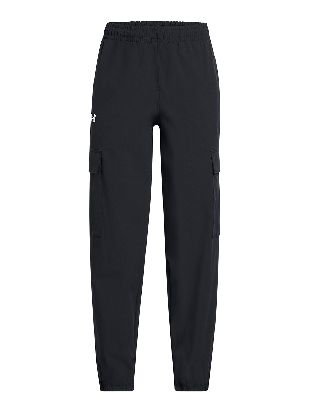 UNDER ARMOUR PANTALON NIÑA RIVAL WOVEN CARGO NEGRO UNDER ARMOUR