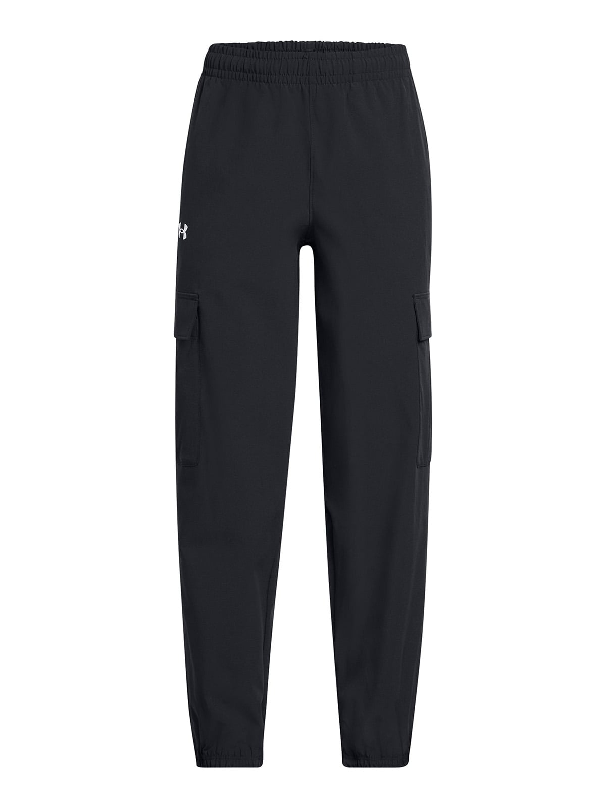 PANTALON NIÑA RIVAL WOVEN CARGO NEGRO UNDER ARMOUR - 1