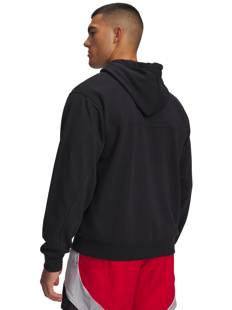 POLERON HOMBRE RIVAL LIGHTWEIGHT HOODIE NEGRO UNDER ARMOUR - 2