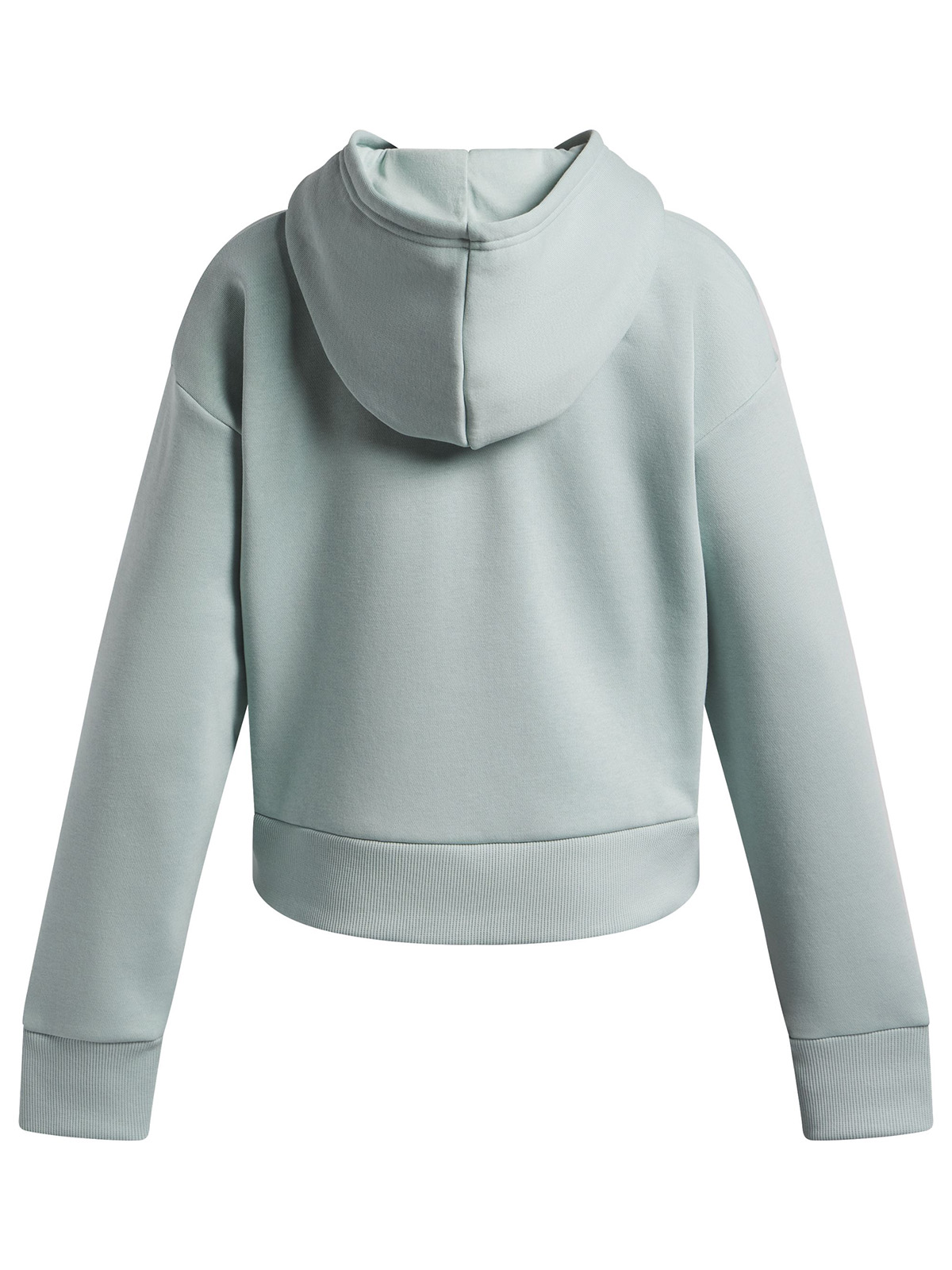 POLERON NIÑA RIVAL FLEECE CROP AZUL UNDER ARMOUR - 2