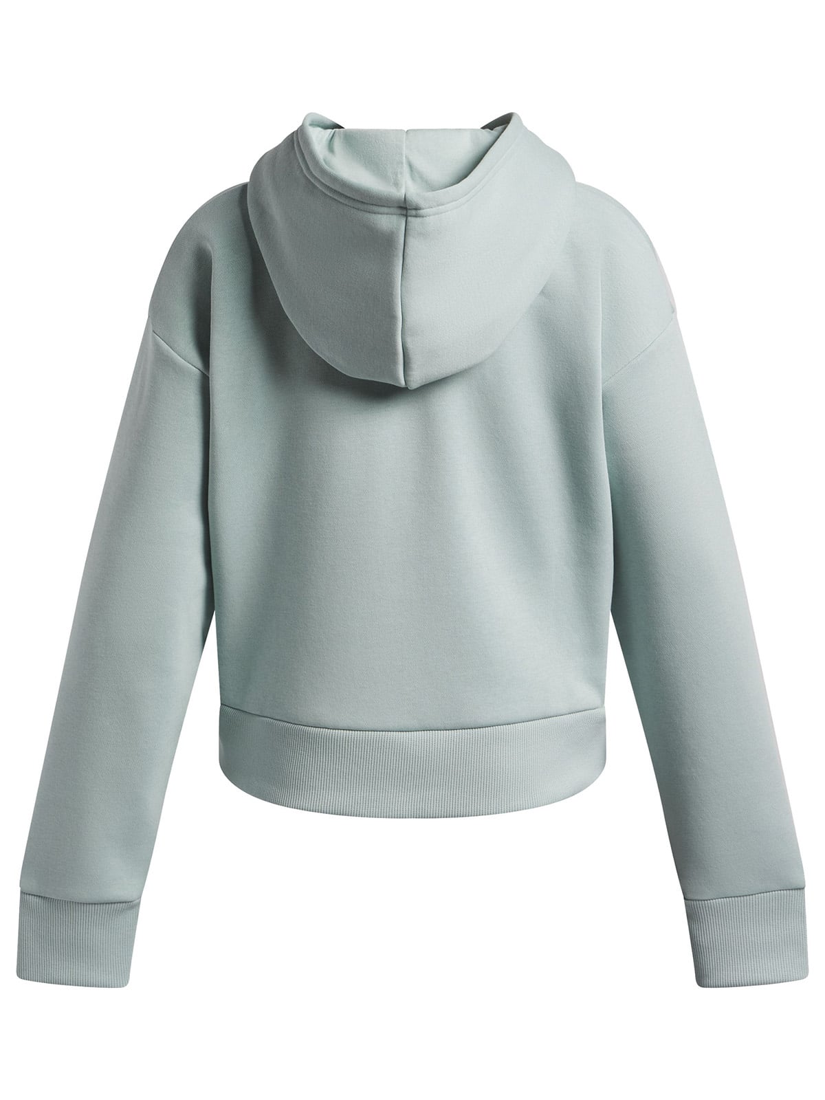 POLERON NIÑA RIVAL FLEECE CROP AZUL UNDER ARMOUR - 2