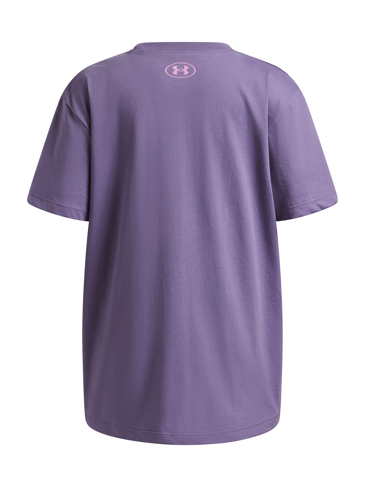 POLERA M/C NIÑA G BLOCK LOGO OS SS POLERA MORADO UNDER ARMOUR - 2