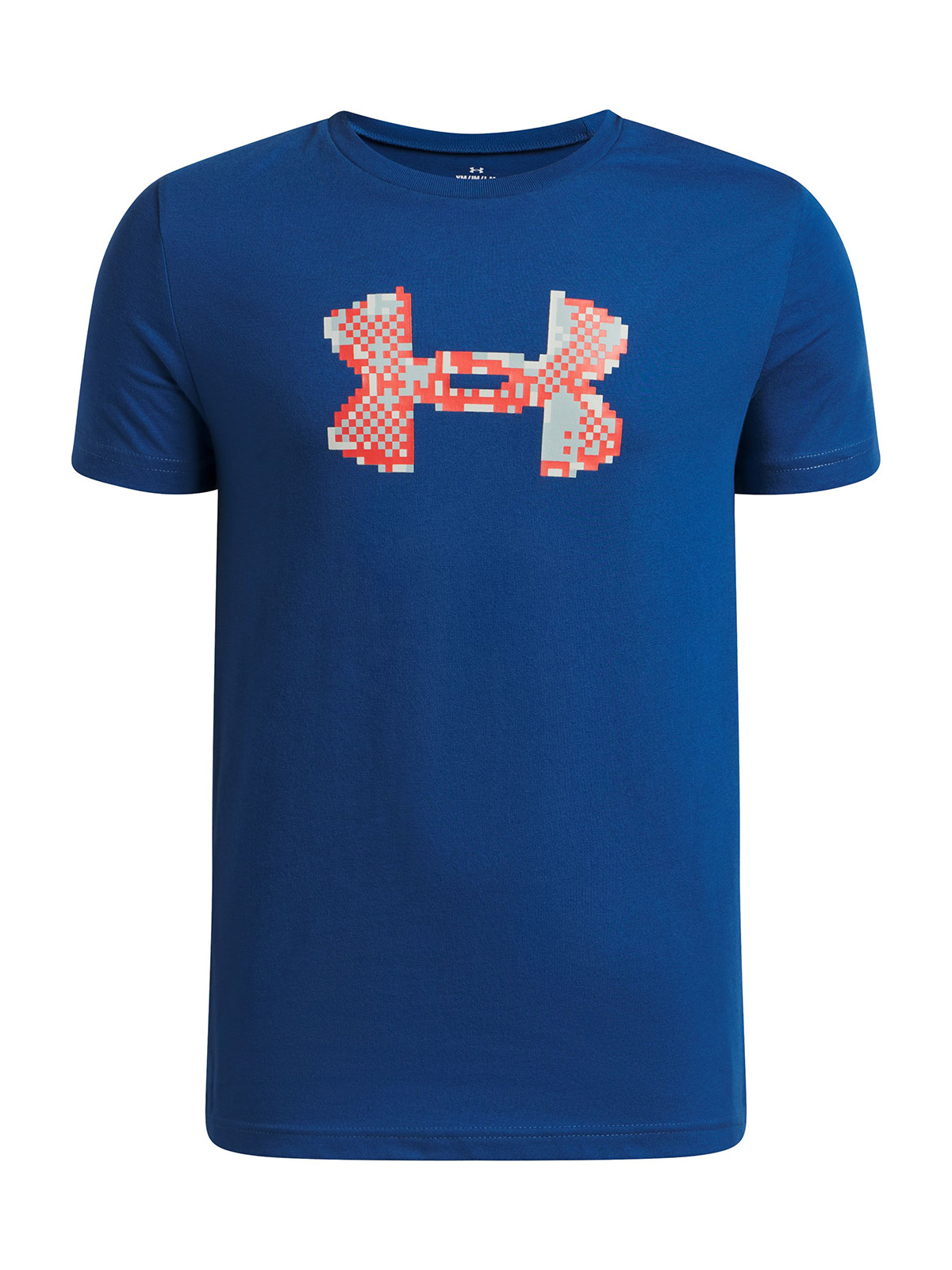 POLERA M/C AZUL NIÑO B PIXEL LOGO UNDER ARMOUR - 1