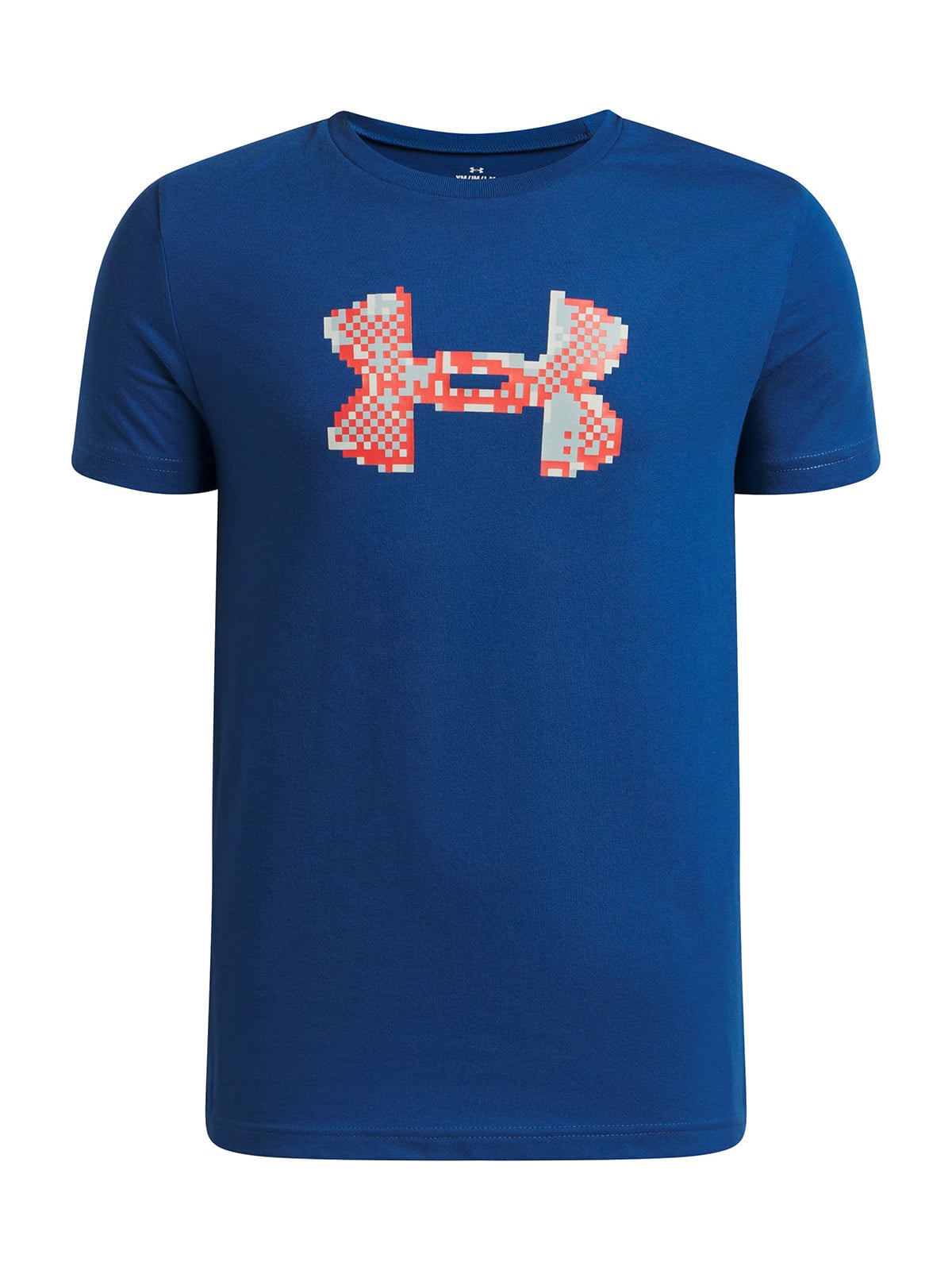 POLERA M/C AZUL NIÑO B PIXEL LOGO UNDER ARMOUR - 1