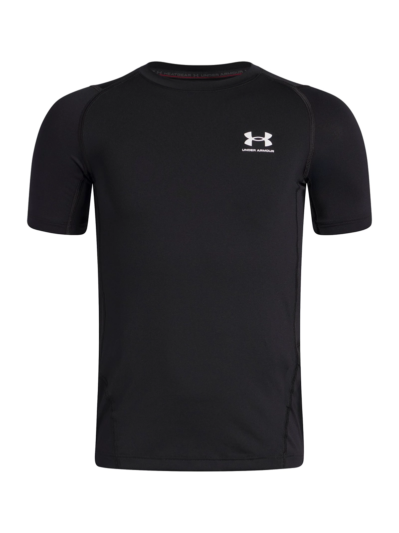 PRIMERA CAPA SUPERIOR NIÑO HEATGEAR ARMOUR SS NEGRO UNDER ARMOUR - 1