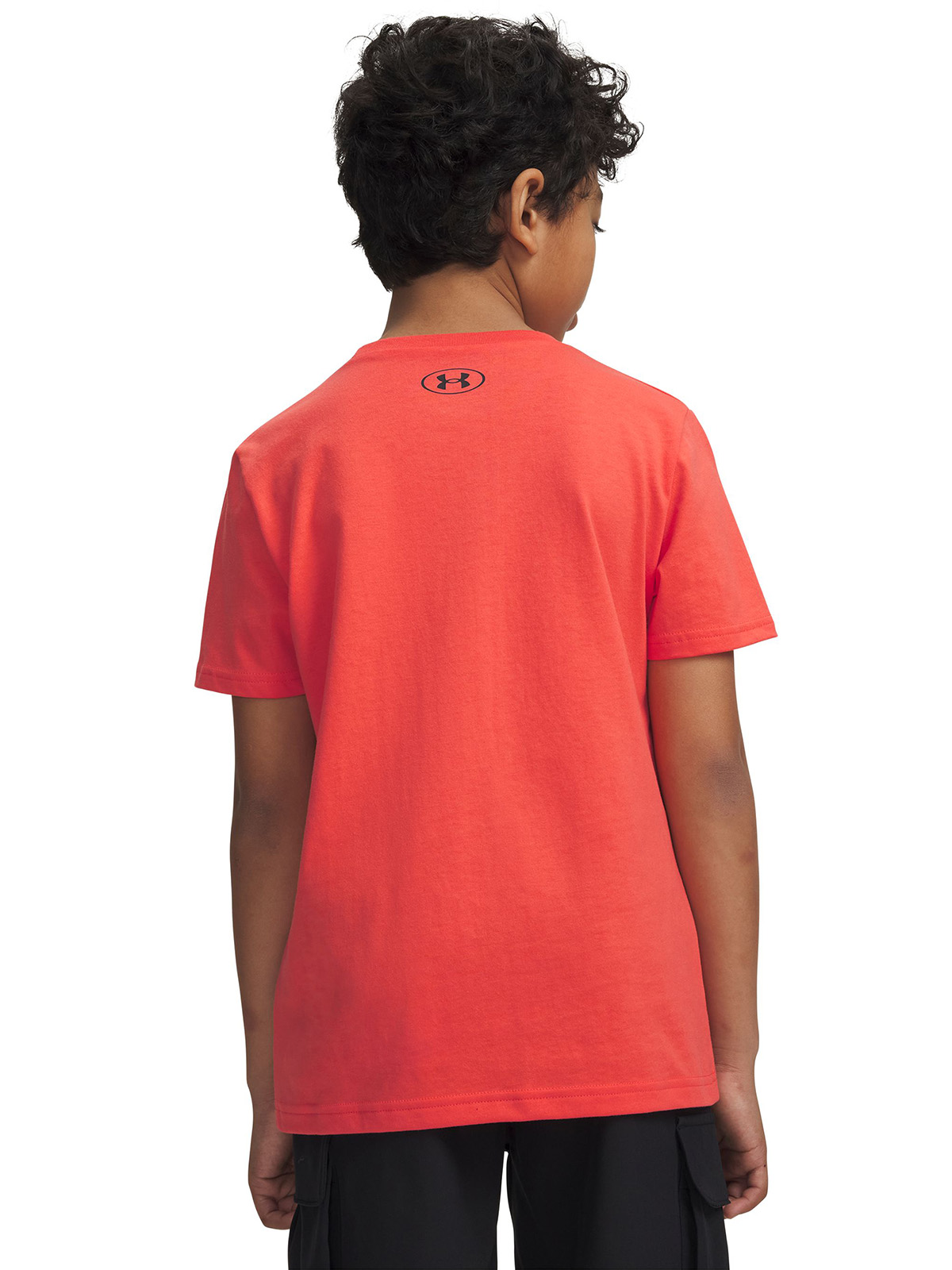 POLERA M/C NIÑO SPORTSTYLE LEFT CHEST POLERA ROJA UNDER ARMOUR - 5