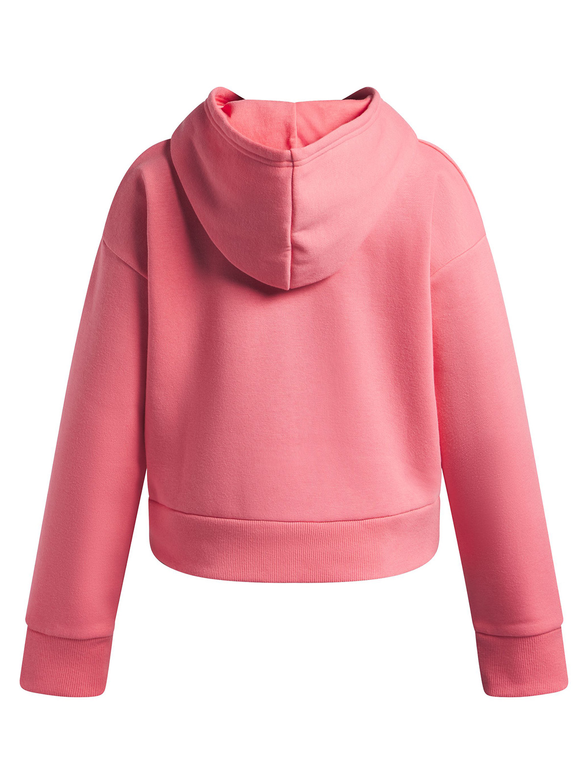 POLERON NIÑA RIVAL FLEECE CROP ROSADO UNDER ARMOUR - 2