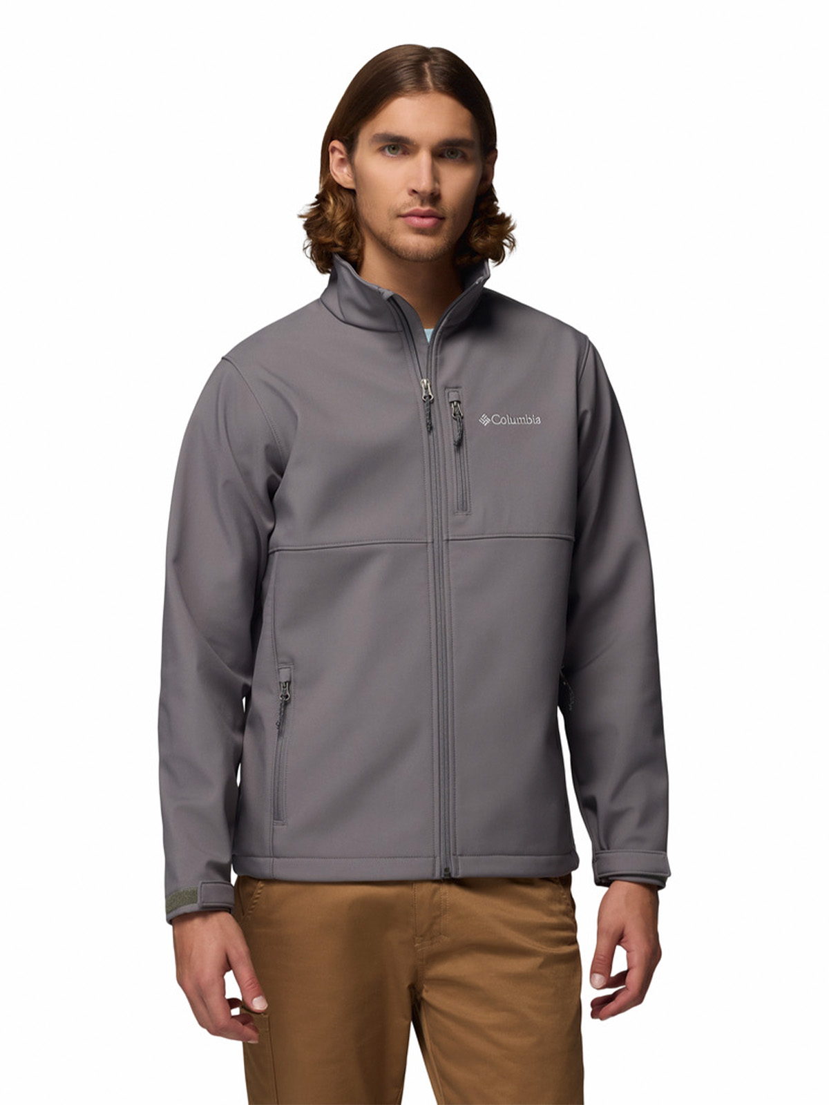 SOFTSHELL HOMBRE ASCENDER GRIS COLUMBIA - 1